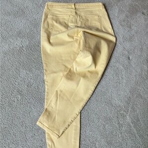 Talbots High-Waist Yellow Jeggings